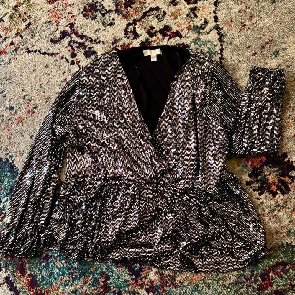 Michael Kors Sparkle Top